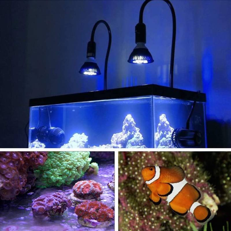 Antony Blue LED Plant Grow Light Bulb, 36W Plant Growing