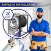 Shock Absorber Washing Machine with Bracket 120N Diameter 11mm Length