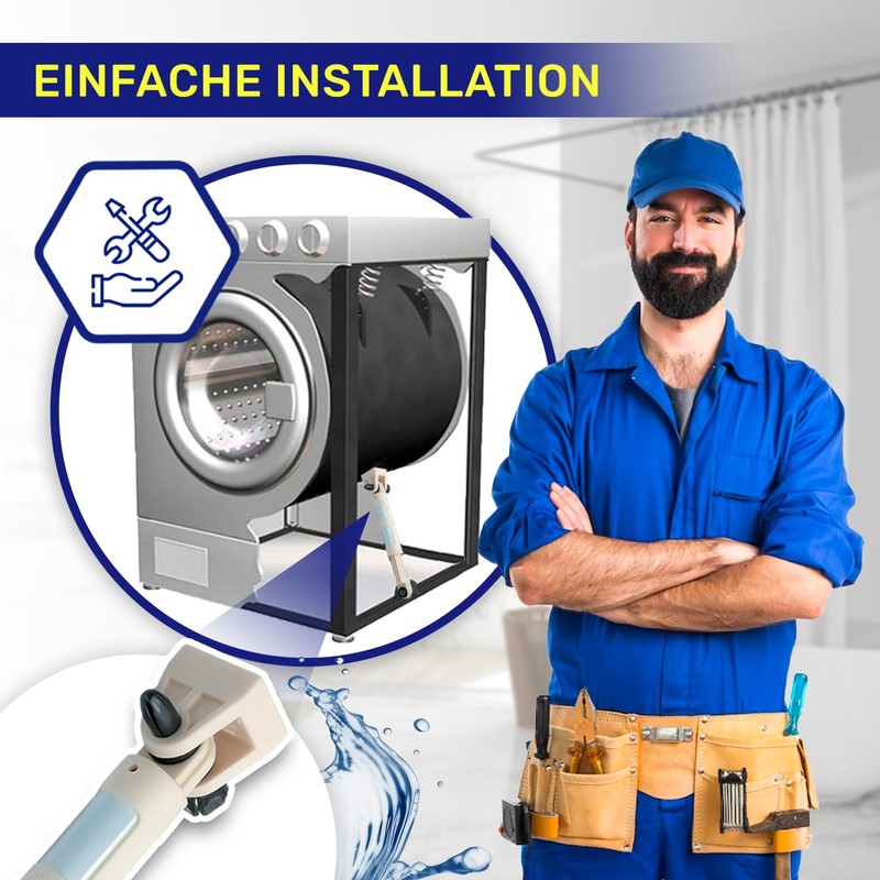 Shock Absorber Washing Machine with Bracket 120N Diameter 11mm Length