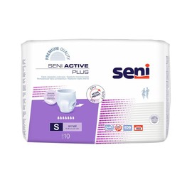 Seni Active Plus Incontinence Briefs Size S (Pack of 10)