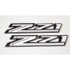 OEM 2pcs 2019-2023 Chevy Silverado Z71 Emblem OEM Fender Gloss