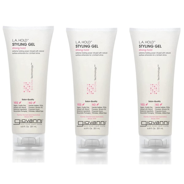 GIOVANNI L.A. Hold Styling Gel - Strong Hold, Hair Gel