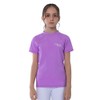TIZAX Girls' Short-Sleeved UV Swimming Shirt Children's Swimming Shirt UPF