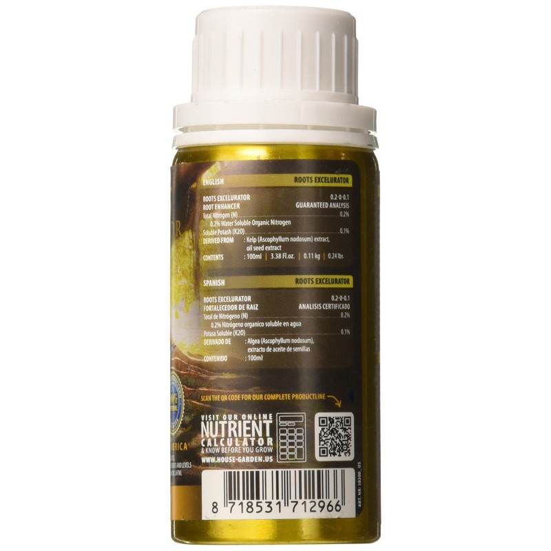 House & Garden Roots Excelurator Gold, for Plant Cuttings and