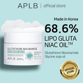 Bálsamo limpiador de glutatión y niacinamida | LIPO GLUTA NIAC OIL™ 68,6% 2,71 FL.OZ/Cuidado de la piel coreano, Desmaquillante para pieles sensibles, Hidratante, Cuidado de los poros