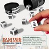 City Dice Travel Maps – Unconventional City Guide with 50