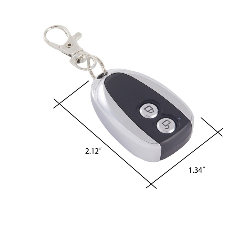 ZHOFONET Remote Control Switch DC 5V/12V/24V/30V 3A Mini Wireless Relay