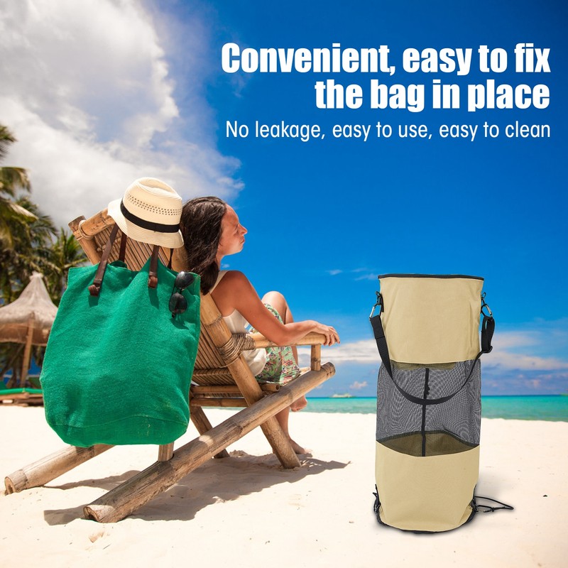 Boat Trash Bags Reusable Waterproof Portable Mesh Trash Bags for