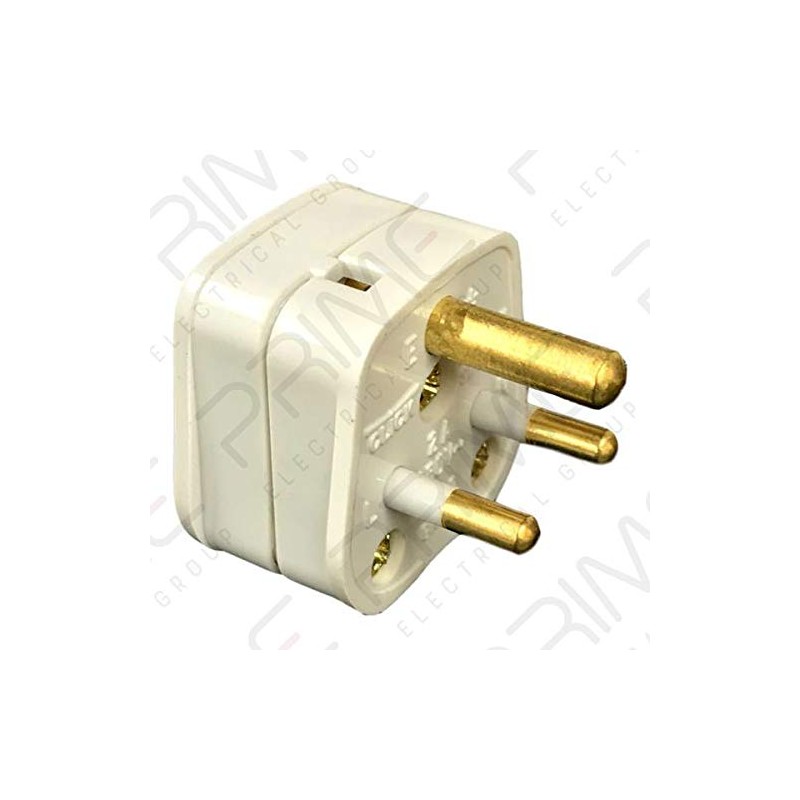 Click PA165 Round Pin Plug - 2 Amp (Pack of