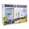 AMT "Double Header" Tandem Van Trailers - 1/25 Scale Model