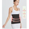 Thermal Cashmere Knit Lumbar Warmer Lower Back Support Belt Brace