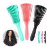 cepillos mx Cepillo Flexible Para Cabello Rizado Variedad De Colores
