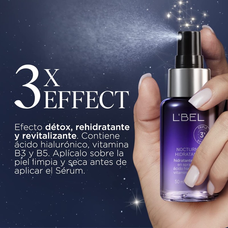 L'BEL - Nocturne Hidratante Facial Renovación Nocturna