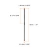 HARFINGTON Carbide Chucking Reamer 0.0575"(1.461mm) Dia Straight Flute Straight Shank