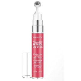 LANEMAY Crema para Ojos con Retinol y Ceramidas - Aplicador de Bola de Masaje 360° - Reduce Ojeras, Bolsas, Hinchazón y Líneas Finas - Hidratante y Ac