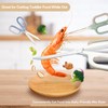 White Office Scissors with Comfort-Grip Handles, Cute scissors, Sharp Craft
