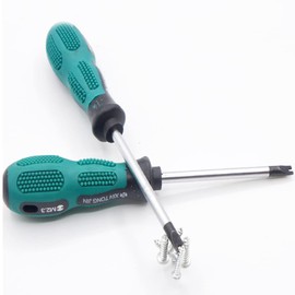 Fongmore 4 Pcs U-Type Screwdriver Set 16CM Length U1.7 U2.0 U2.3 U2.6 Non-Slip Screwdriver Kit Precision with Magnetic Multifunctional Hand Tool