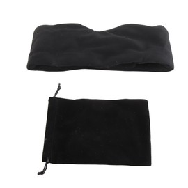 Comfortable Breathable Eye Mask for Sleeping Adjustable Blinder Blindfold Black