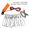Fishing Stringer Live Fish Lock Fish Stringer Set with 10
