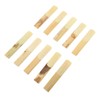 10Pcs Clarinet Reeds Traditional Reeds Replacement Woodwind Accessories with Independent