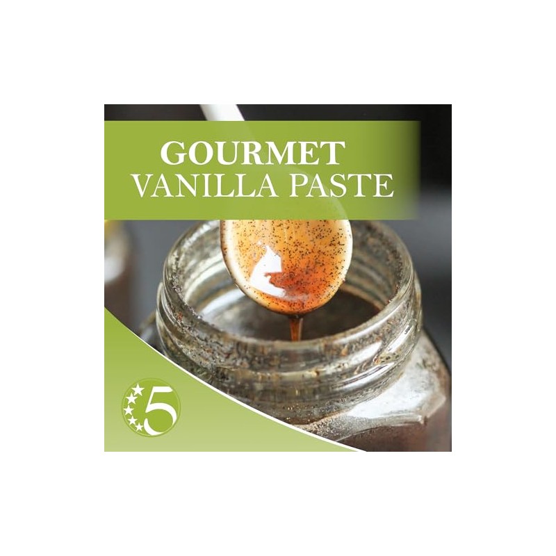 Five Star Chef Vanilla Paste, Vanilla, 16 fl. oz.
