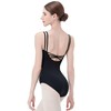 s.lemon Women's Backless Camisole Spaghetti Jerseys for Dance Ballet Gymnastics,