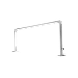네일 조명 LED 알루미늄 접이식 타투 데스크탑 램프 Nail Light LED Aluminum Foldable Tattoo Desktop Lamp [White]
