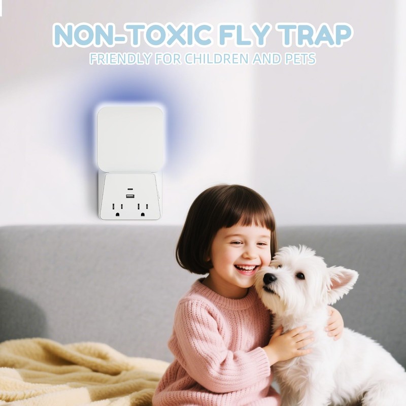 COKIT Flying Insect Traps, 2 in 1 Bug Trap for