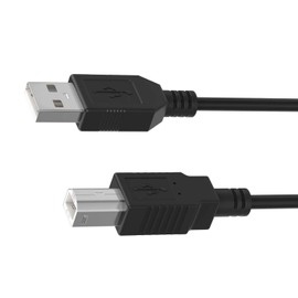 Digipartspower 6ft USB Cable Laptop PC Data Sync Cord for ICY Dock MB662USEB-2S Dual Bay Tool-Less 3.5 SATA HDD FireWire 400/800/eSATA/USB 2.0 External RAID Enclosure