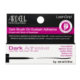 Ardell Set of 2 Ardell LashGrip Dark Brush-On Natural Eyelash Adhesive, Dark