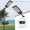 4 Pack Solar Street Light Outdoor 30000LM 6500K Waterproof Motion
