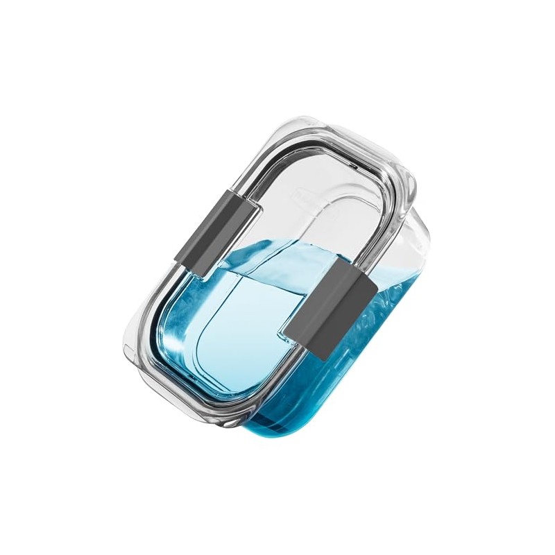 Rubbermaid Brilliance - Recipiente para alimentos, 3.2 tazas, paquete de