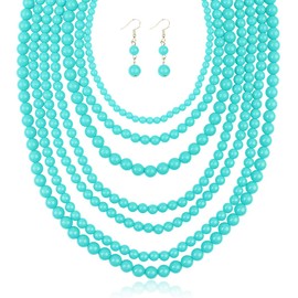 MYS colección para mujer de burbujas juego de collar de Strand