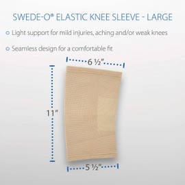 Swede-O Elastic Knee Sleeve - Large