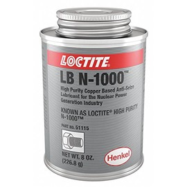 Loctite LB N-5000 Paste Anti-Seize Lubricant - 8 oz Can - Formerly Known as Loctite High Purity N-1000 - 51115 [PRICE is per BOTTLE]