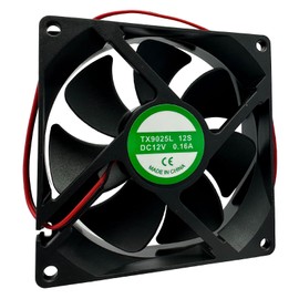 TX9025L12S TX9025L18S TX8025L12S 12V Wine Cabinet Constant Temperature Silent Cooling Fan (TX9025L12S【12V】 9CM【0.16A】)