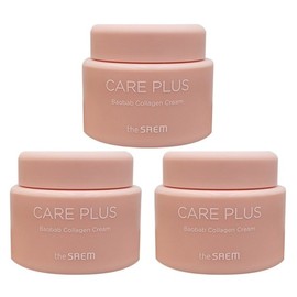 The Saem 더샘 케어 플러스 바오밥 콜라겐 크림 100ml 3개 The Saem Care Plus Baobab Collagen Cream 100ml 3 pcs