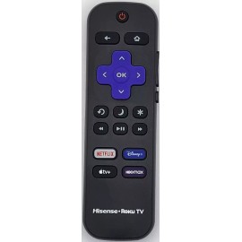 For Hisense QTY 2 Original Hisense Roku TV Remote Control Compatible w/ All Hisense Roku TVs