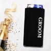 GroomBrideGifts Cute Wedding Gifts - Bride and Groom Novelty Slim