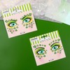 Doneace Shamrock Glitter Face Tattoo Jewelry St. Patrick's Day Celebration