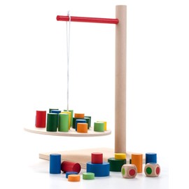 Engelhart - Hölzernes Geschicklichkeitsspiel im Waagendesign - 340916