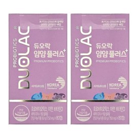 duorock Duorak Yum Yum Plus Duorak Yum Yum Plus Chewable Lactobacillus 80 tablets 2 MJ / 듀오락 얌얌플러스 두오락 냠냠플러스 츄어블 유산균 80정 2개 MJ