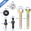 Mesee Hand Drill Conversion Rod Connecting Adapter Set, 6 mm