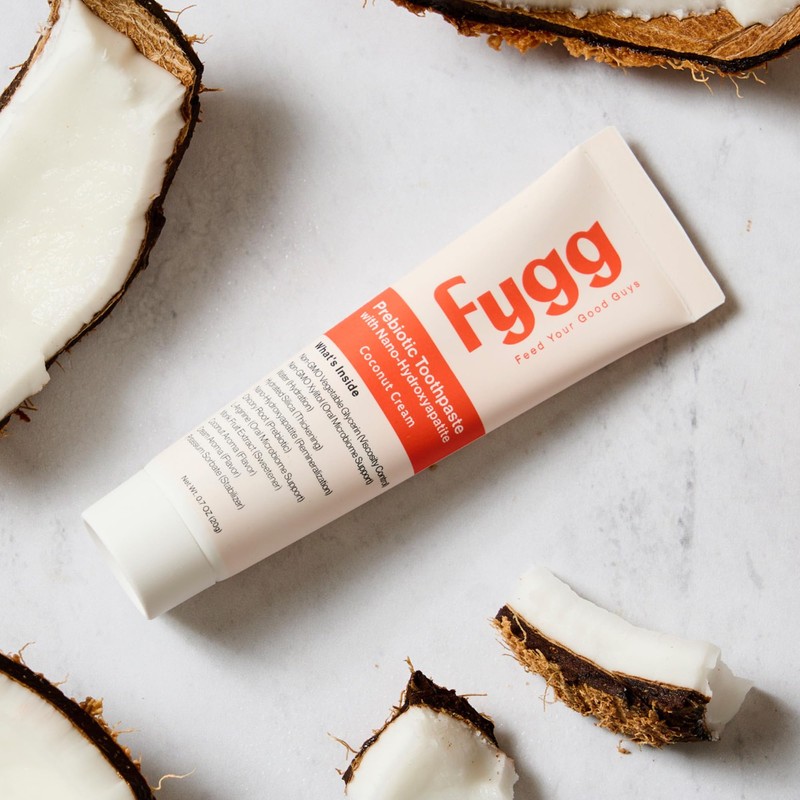 Fygg Nano Hydroxyapatite Travel Toothpaste (Coconut Cream, .7 Oz) -