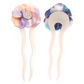 BIUDECO Vintage Diamond Hair Stick Women's Hair Chopstick Classic Decorative Hairpin for Events Gifting