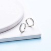 Sterling Silver Hoop Earrings for Women, 3 Pairs Small Cartilage