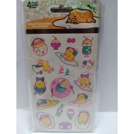 Sanrio GUDETAMA STICKER SHEETS (Cool) 4 sheets - New