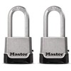Master Lock M176XDLH Heavy Duty Outdoor Set Your Own Combination Lock, 1 Pack, Silver (2)