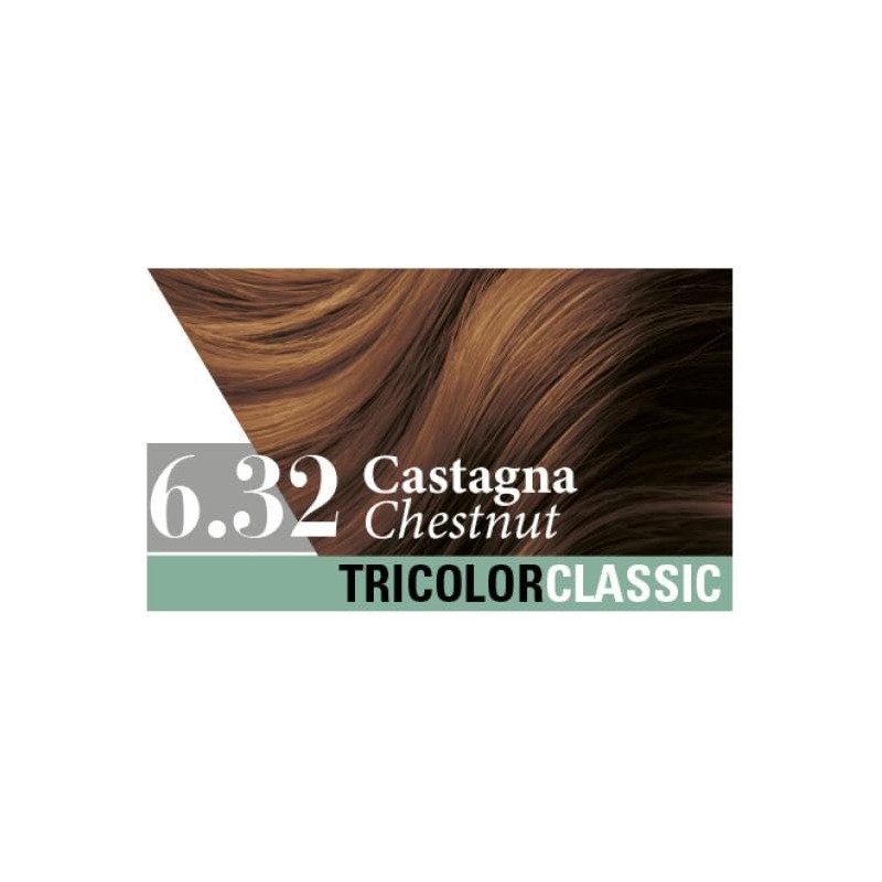 Tricolor Classic - Schnelle Haarfärbung - 6.32 Kastanie