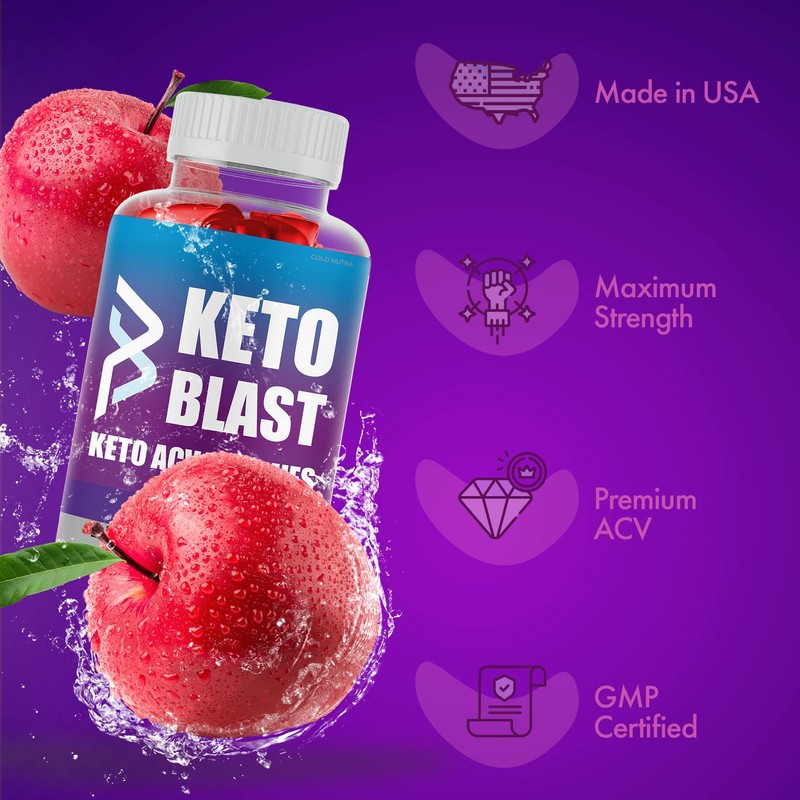 (3 Pack) Keto Blast Gummies, Maximum Strength, Original Keto Blast
